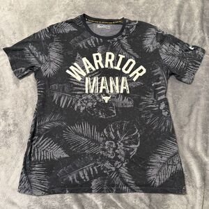 Under‎ Armour Warrior Mana Project Rock Warrior Aloha Camo SS Shirt Men's XXL